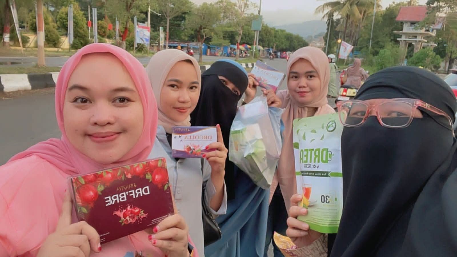 Aktivitas bisnis dan produk DRAZRA Atri Febrina